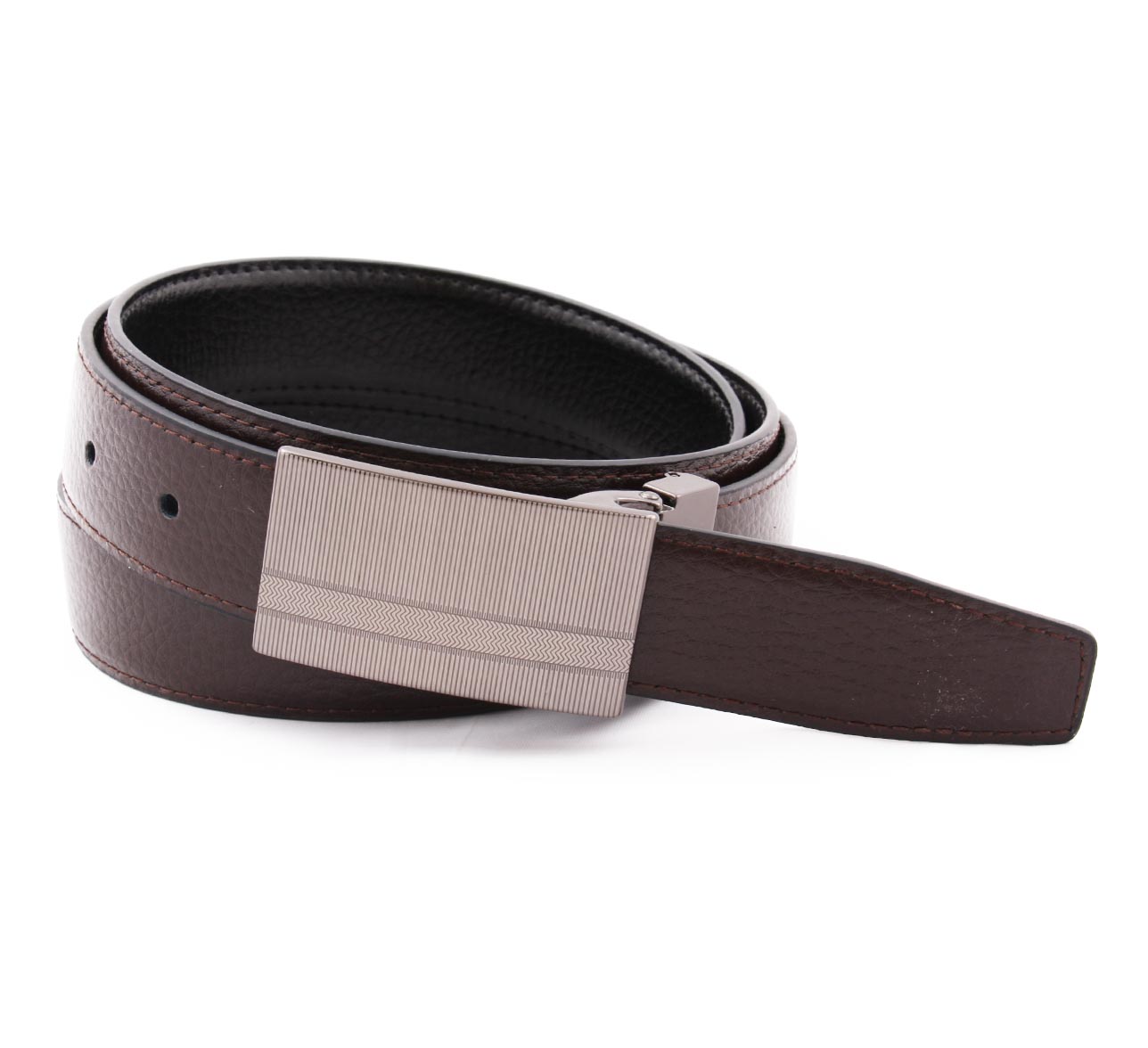 Ceinture cuir grise Merano Reversible Ceinture cuir grise Merano Reversible